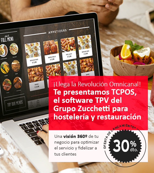 ¡Llega la Revolución Omnicanal! Te presentamos TCPOS, el software TPV del Grupo Zucchetti para hostelería y restauración